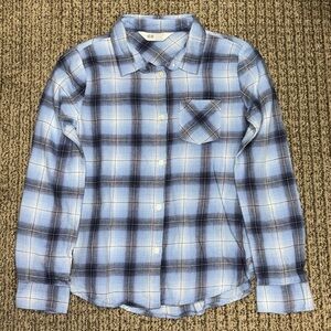 H&M girls LS button down